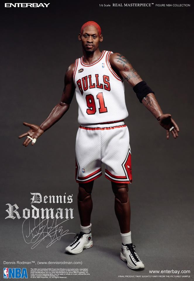 Enterbay -   Real Masterpiece NBA Series - 1/6th - Dennis Rodman