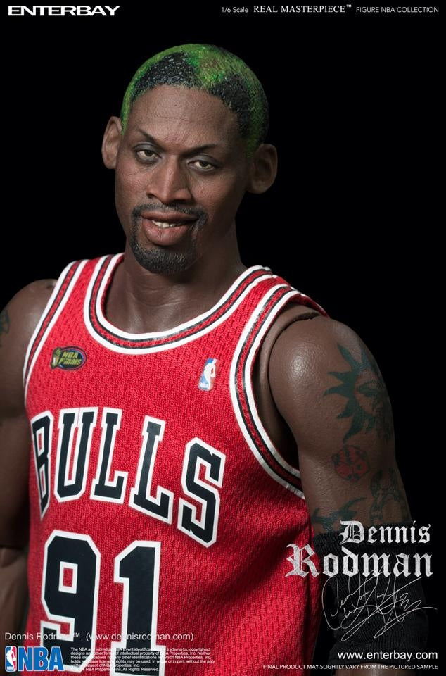 Enterbay -   Real Masterpiece NBA Series - 1/6th - Dennis Rodman