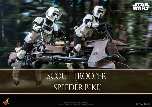 [Pre-Order] Hot Toys - MMS611 - Star Wars: Return of the Jedi - 1/6th scale Scout Trooper Collectible Figure