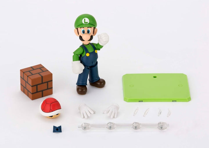 S.H.FiguArts - Super Mario - Luigi + Set C