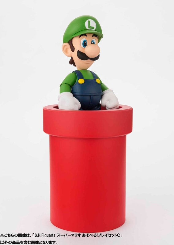 S.H.FiguArts - Super Mario - Luigi + Set C