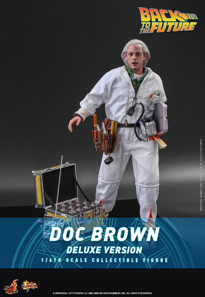 [Pre-Order] Hot Toys - MMS609 - Back to the Future - 1/6th scale Doc Brown Collectible Figure (Normal Version)