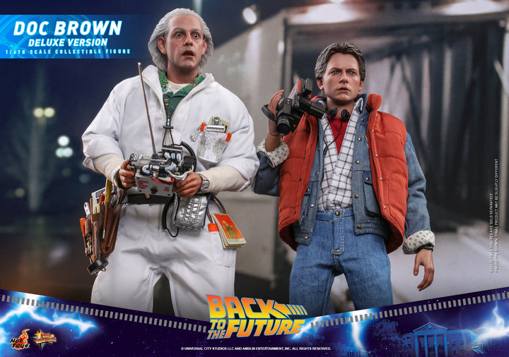 [Pre-Order] Hot Toys - MMS609 - Back to the Future - 1/6th scale Doc Brown Collectible Figure (Normal Version)