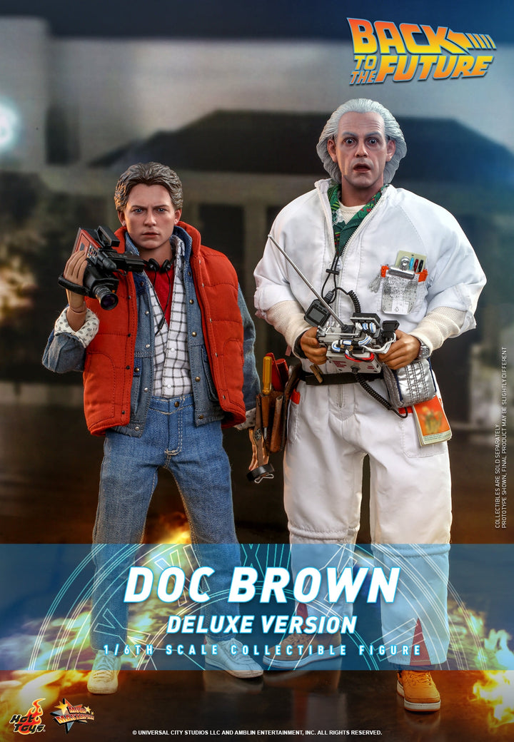 [Pre-Order] Hot Toys - MMS609 - Back to the Future - 1/6th scale Doc Brown Collectible Figure (Normal Version)