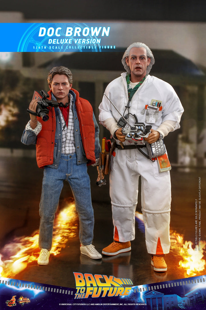 [Pre-Order] Hot Toys - MMS609 - Back to the Future - 1/6th scale Doc Brown Collectible Figure (Normal Version)