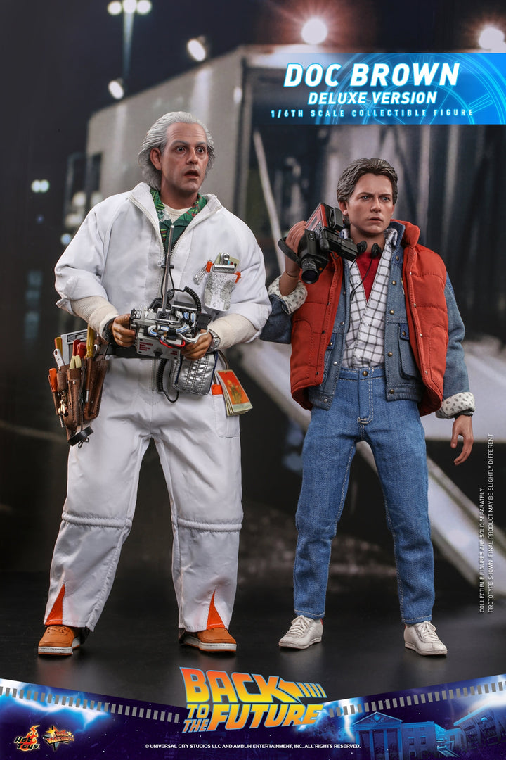 [Pre-Order] Hot Toys - MMS609 - Back to the Future - 1/6th scale Doc Brown Collectible Figure (Normal Version)