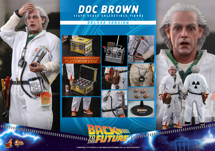 [Pre-Order] Hot Toys - MMS609 - Back to the Future - 1/6th scale Doc Brown Collectible Figure (Normal Version)