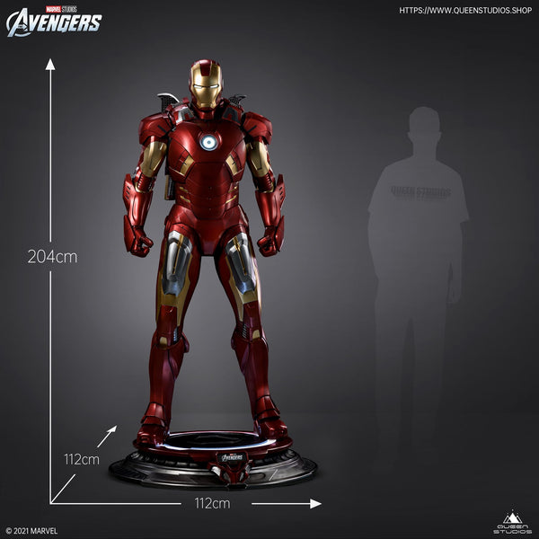 Queen Studios -  Iron Man Mark 7 1/1 Life-Size Statue