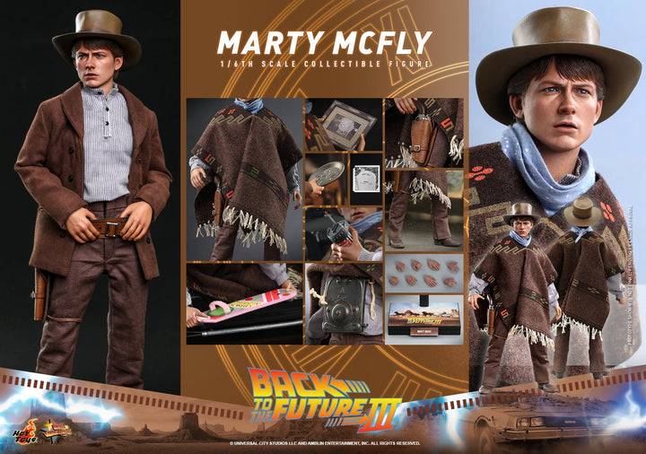 [Pre-Order] Hot Toys - MMS611 - Back to the Future Part III - 1/6th scale Marty McFly Collectible Figure