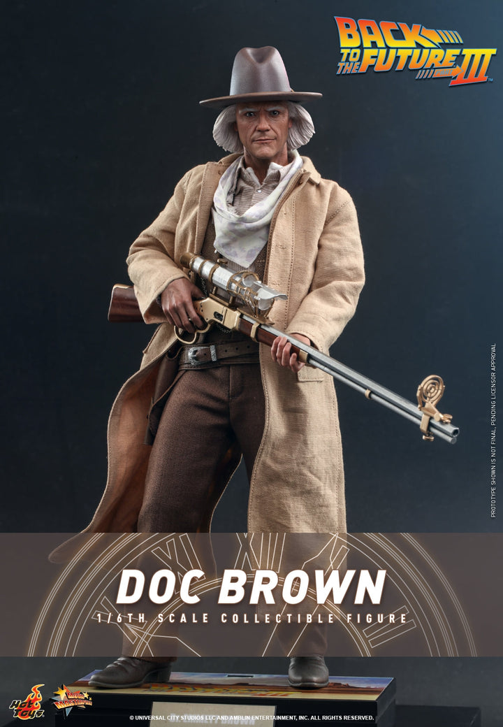 [Pre-Order] Hot Toys - MMS612 - Back to the Future Part III - 1/6th scale Doc Brown Collectible Figure