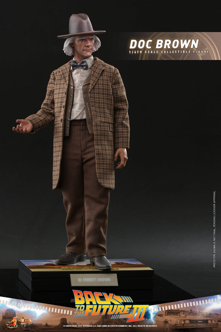 [Pre-Order] Hot Toys - MMS612 - Back to the Future Part III - 1/6th scale Doc Brown Collectible Figure