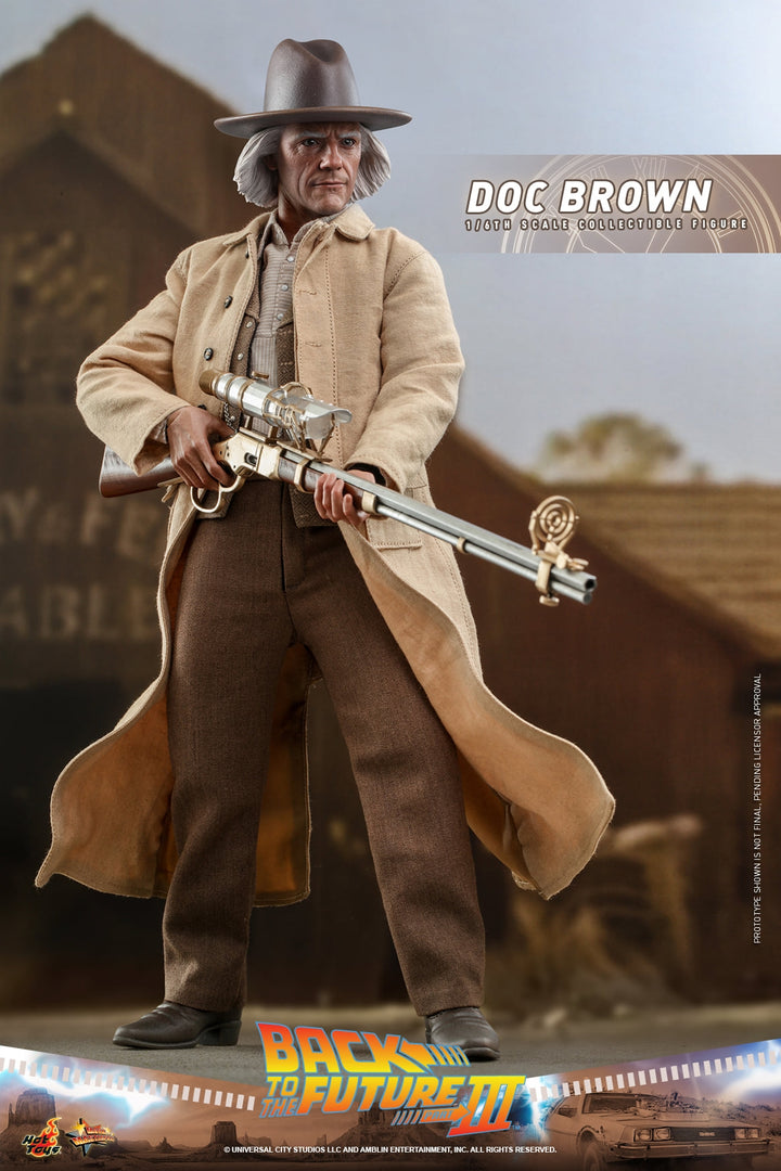 [Pre-Order] Hot Toys - MMS612 - Back to the Future Part III - 1/6th scale Doc Brown Collectible Figure