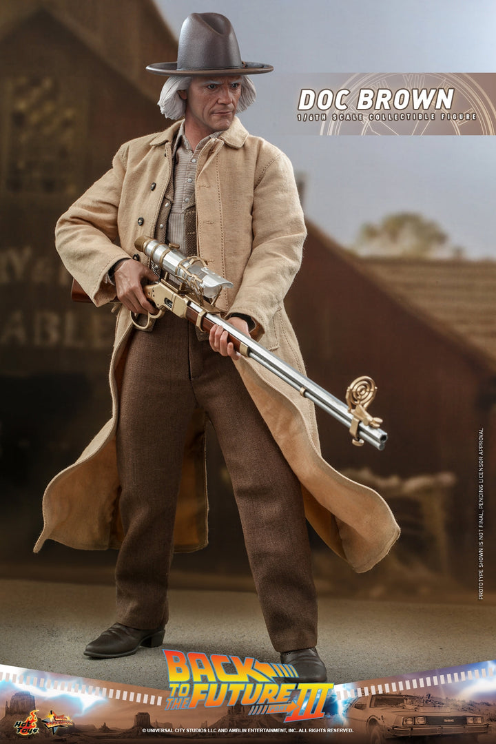 [Pre-Order] Hot Toys - MMS612 - Back to the Future Part III - 1/6th scale Doc Brown Collectible Figure