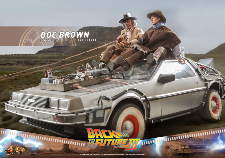 [Pre-Order] Hot Toys - MMS612 - Back to the Future Part III - 1/6th scale Doc Brown Collectible Figure