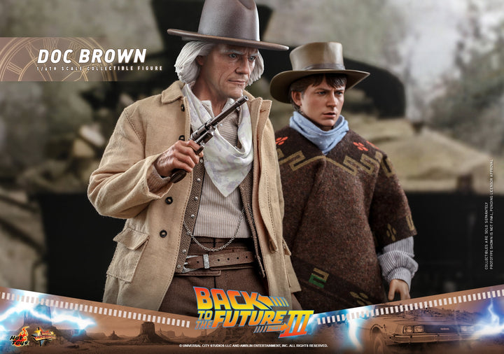 [Pre-Order] Hot Toys - MMS612 - Back to the Future Part III - 1/6th scale Doc Brown Collectible Figure