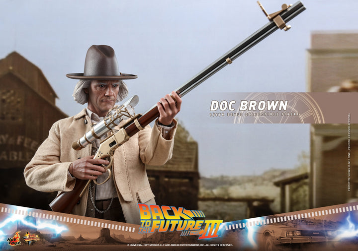 [Pre-Order] Hot Toys - MMS612 - Back to the Future Part III - 1/6th scale Doc Brown Collectible Figure