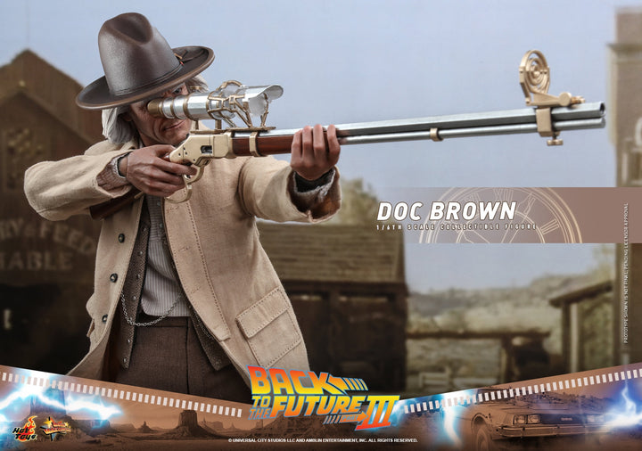 [Pre-Order] Hot Toys - MMS612 - Back to the Future Part III - 1/6th scale Doc Brown Collectible Figure