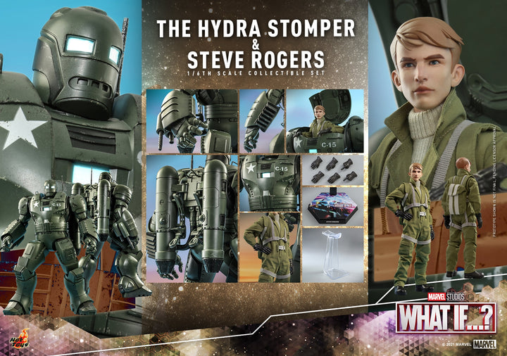 [Pre-Order] Hot Toys - TMS060 - What If...? - 1/6th scale The Hydra Stomper and Steve Rogers Collectible