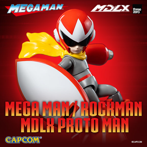 [Pre Order] Threezero - Rockman / Mega Man MDLX Proto Man