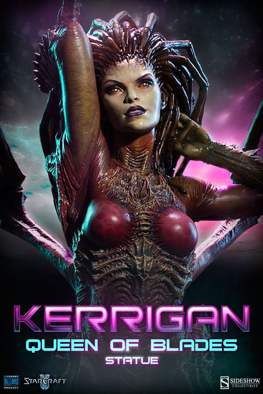 Sideshow -  Satue - Star Craft II - Sarah Kerrigan