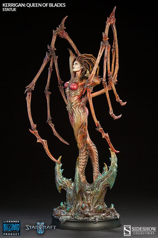 Sideshow -  Satue - Star Craft II - Sarah Kerrigan