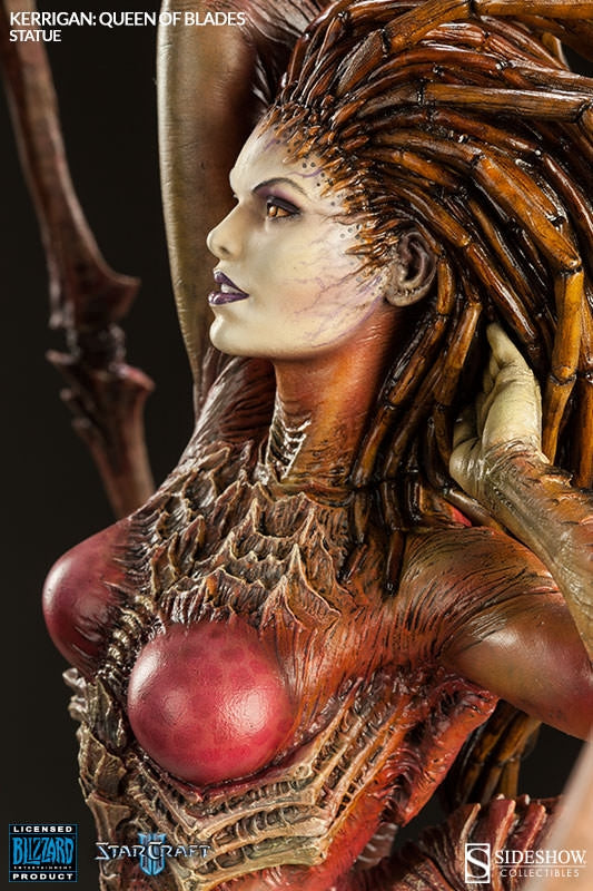 Sideshow -  Satue - Star Craft II - Sarah Kerrigan