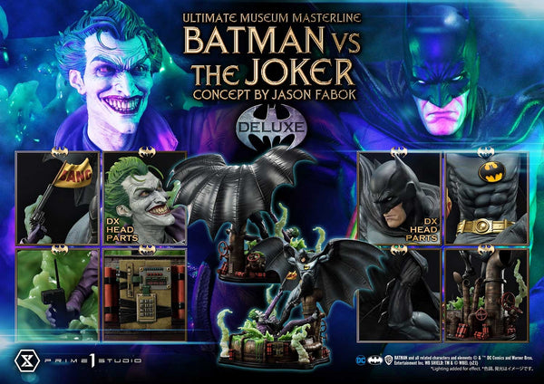 [Pre-Order] PRIME1 STUDIO - UMMDC-06: BATMAN VS THE JOKER CONCEPT BY JASON FABOK (DC COMICS)