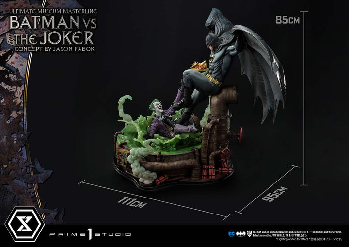 [Pre-Order] PRIME1 STUDIO - UMMDC-06: BATMAN VS THE JOKER CONCEPT BY JASON FABOK (DC COMICS)