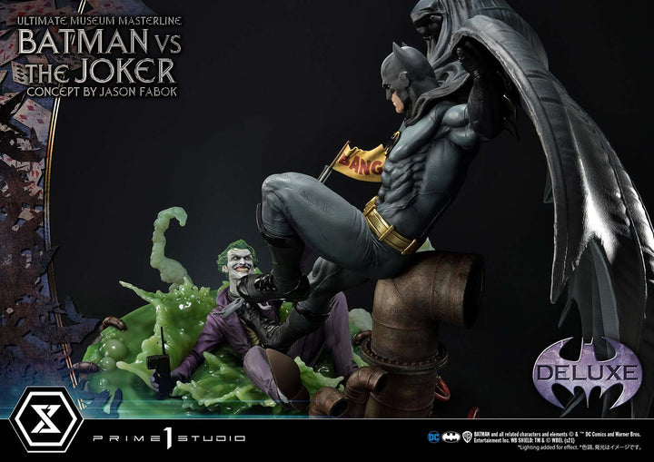 [Pre-Order] PRIME1 STUDIO - UMMDC-06: BATMAN VS THE JOKER CONCEPT BY JASON FABOK (DC COMICS)