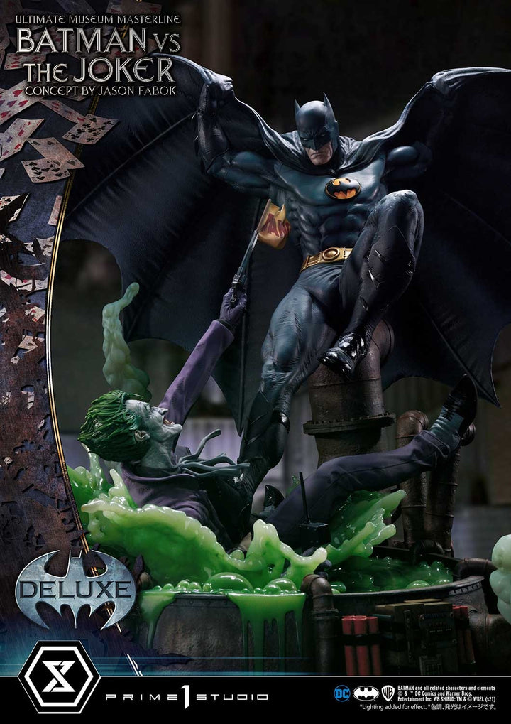 [Pre-Order] PRIME1 STUDIO - UMMDC-06DXS: BATMAN VS. THE JOKER CONCEPT BY JASON FABOK DELUXE BONUS VERSION (DC COMICS)