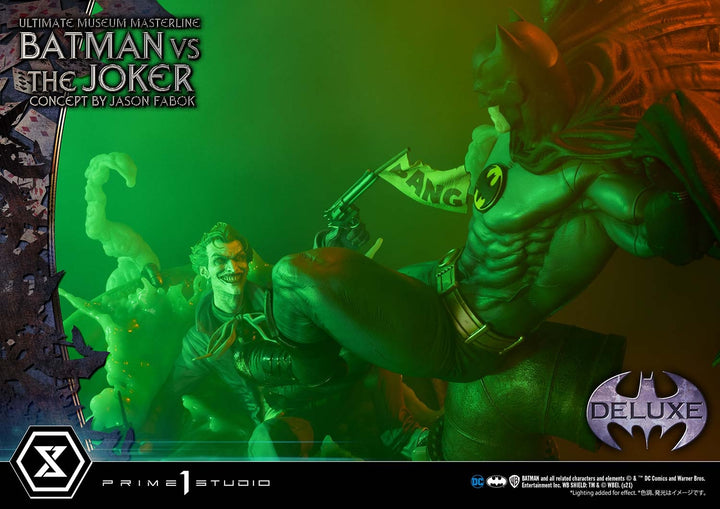 [Pre-Order] PRIME1 STUDIO - UMMDC-06DXS: BATMAN VS. THE JOKER CONCEPT BY JASON FABOK DELUXE BONUS VERSION (DC COMICS)