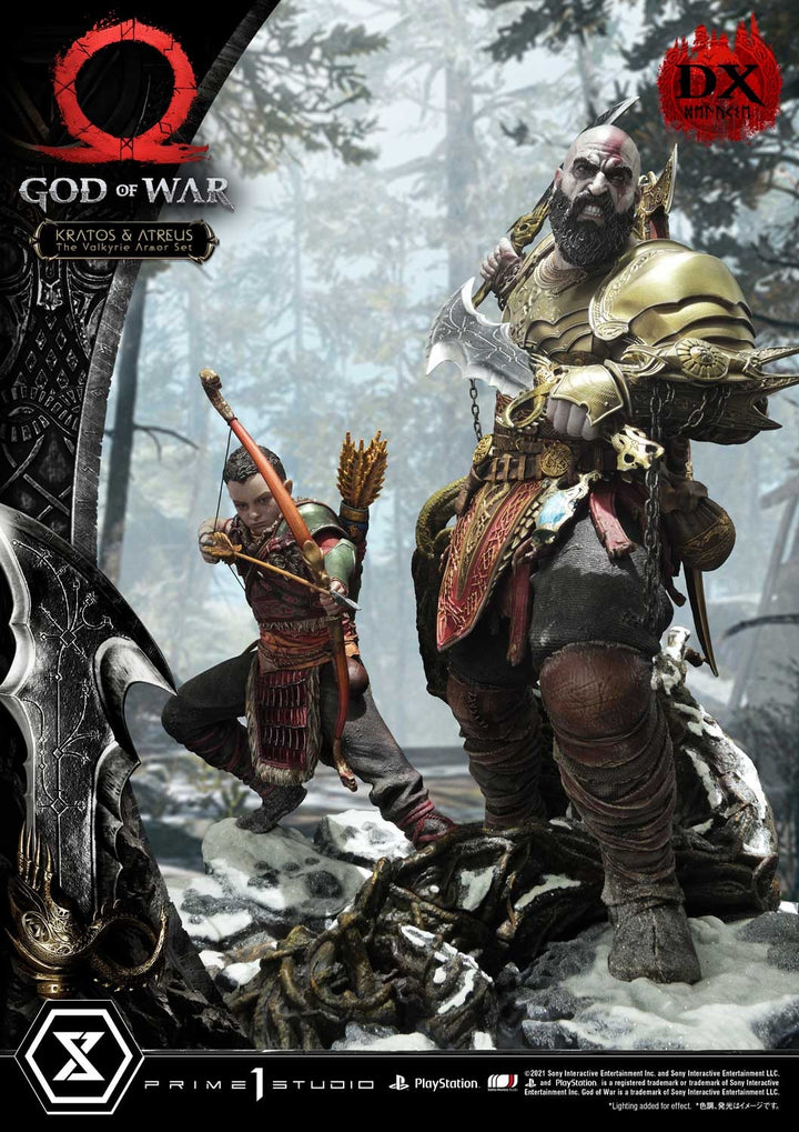 [Pre-Order] PRIME1 STUDIO - UPMGOW-03: KRATOS & ATREUS, THE VALKYRIE ARMOR SET (GOD OF WAR)