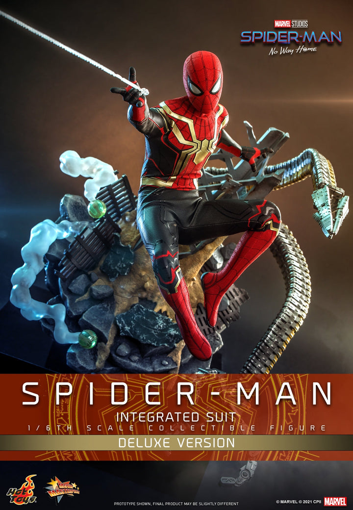 [Pre-Order] Hot Toys - MMS623 - Spider-Man: No Way Home - 1/6th scale Spider-Man (Integrated Suit) Collectible Figure