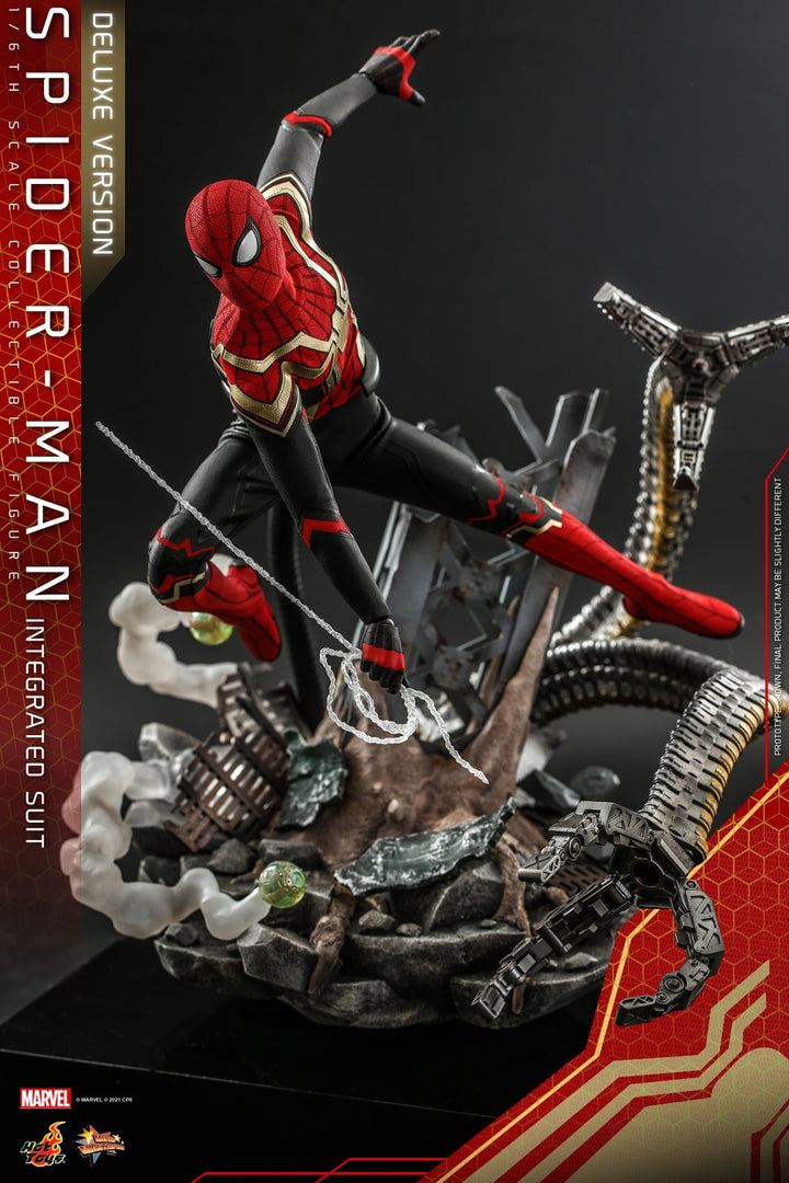 [Pre-Order] Hot Toys - MMS623 - Spider-Man: No Way Home - 1/6th scale Spider-Man (Integrated Suit) Collectible Figure