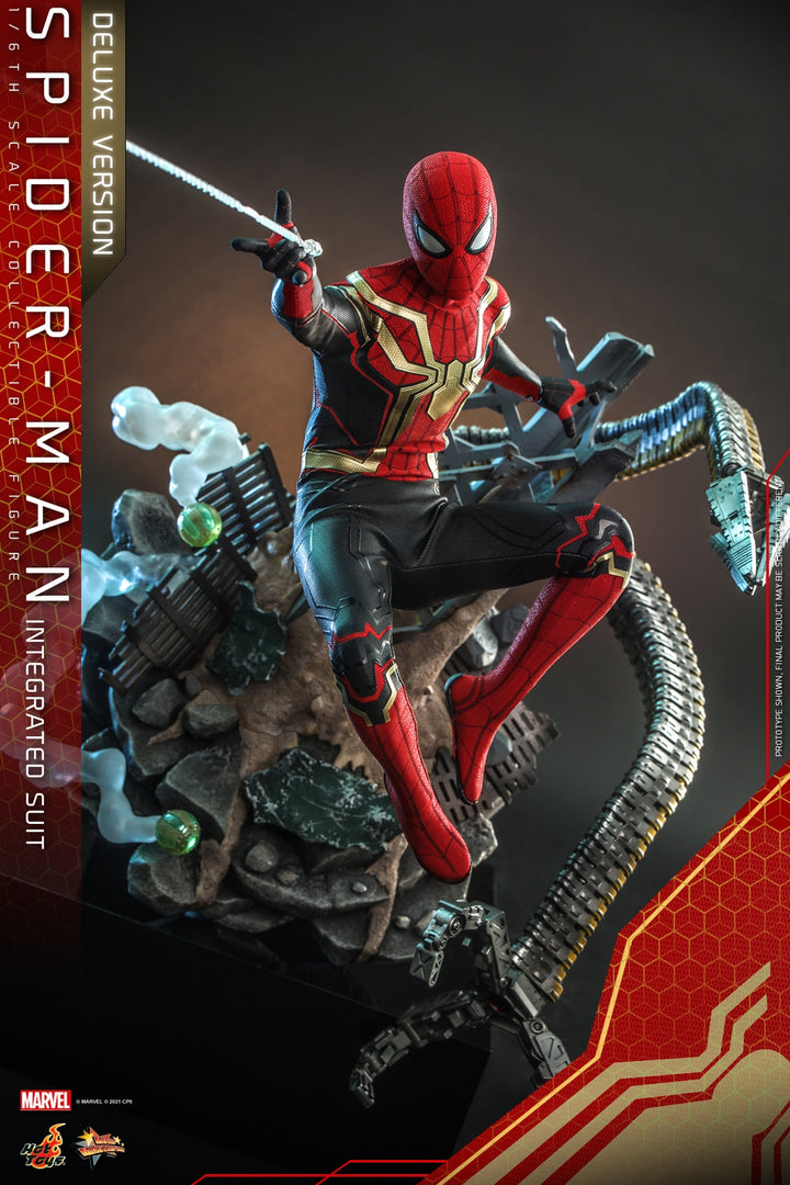 [Pre-Order] Hot Toys - MMS623 - Spider-Man: No Way Home - 1/6th scale Spider-Man (Integrated Suit) Collectible Figure