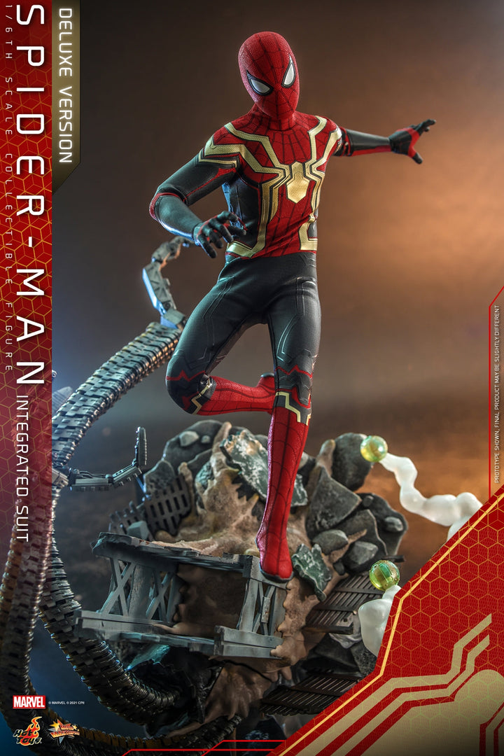 [Pre-Order] Hot Toys - MMS623 - Spider-Man: No Way Home - 1/6th scale Spider-Man (Integrated Suit) Collectible Figure