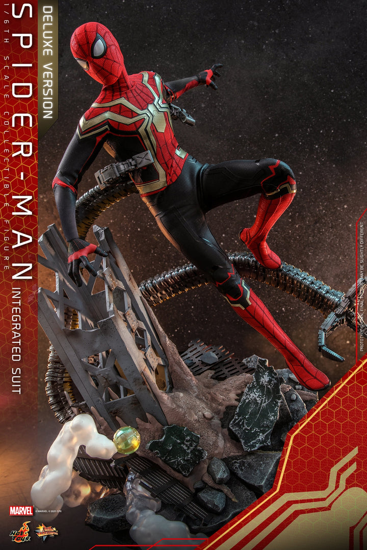 [Pre-Order] Hot Toys - MMS623 - Spider-Man: No Way Home - 1/6th scale Spider-Man (Integrated Suit) Collectible Figure