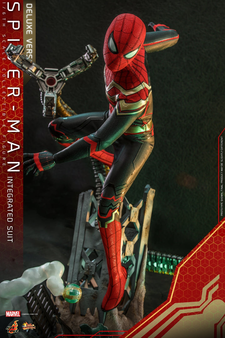 [Pre-Order] Hot Toys - MMS623 - Spider-Man: No Way Home - 1/6th scale Spider-Man (Integrated Suit) Collectible Figure