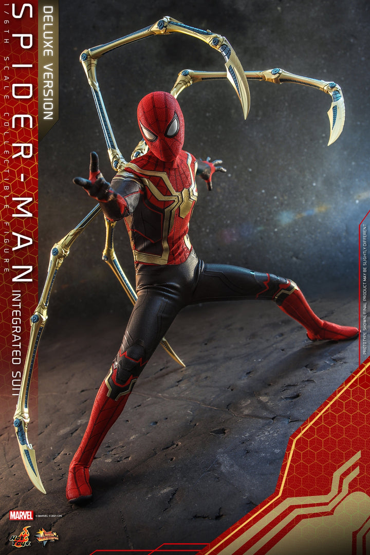 [Pre-Order] Hot Toys - MMS623 - Spider-Man: No Way Home - 1/6th scale Spider-Man (Integrated Suit) Collectible Figure