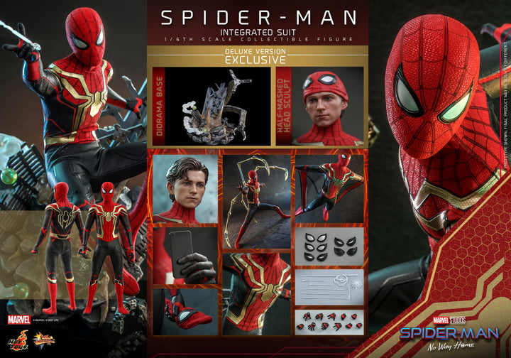 [Pre-Order] Hot Toys - MMS623 - Spider-Man: No Way Home - 1/6th scale Spider-Man (Integrated Suit) Collectible Figure