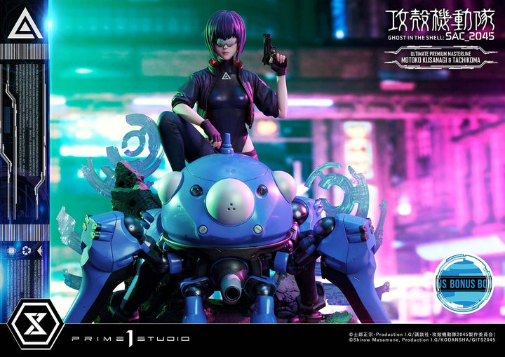 [Pre-Order] PRIME1 STUDIO - UPMGITS-01S: MOTOKO KUSANAGI AND TACHIKOMA BONUS VERSION (GHOST IN THE SHELL: SAC_2045)