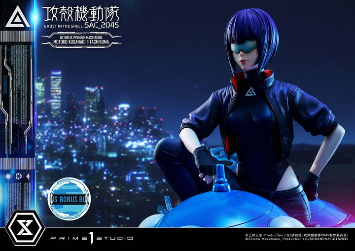 [Pre-Order] PRIME1 STUDIO - UPMGITS-01S: MOTOKO KUSANAGI AND TACHIKOMA BONUS VERSION (GHOST IN THE SHELL: SAC_2045)