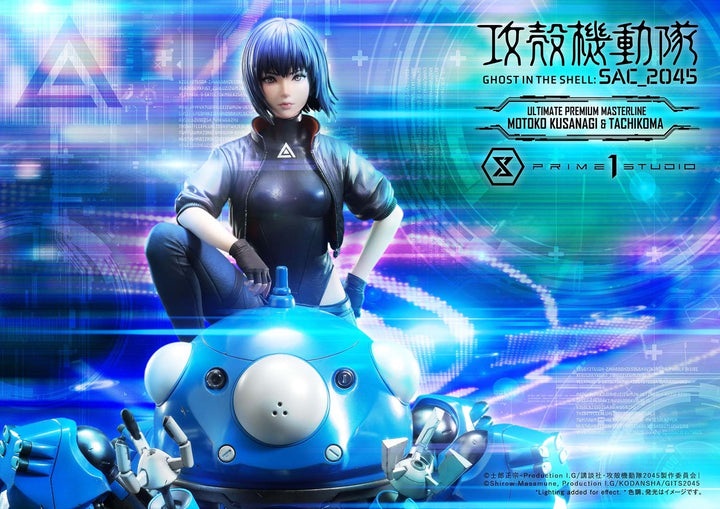 [Pre-Order] PRIME1 STUDIO - UPMGITS-01S: MOTOKO KUSANAGI AND TACHIKOMA BONUS VERSION (GHOST IN THE SHELL: SAC_2045)