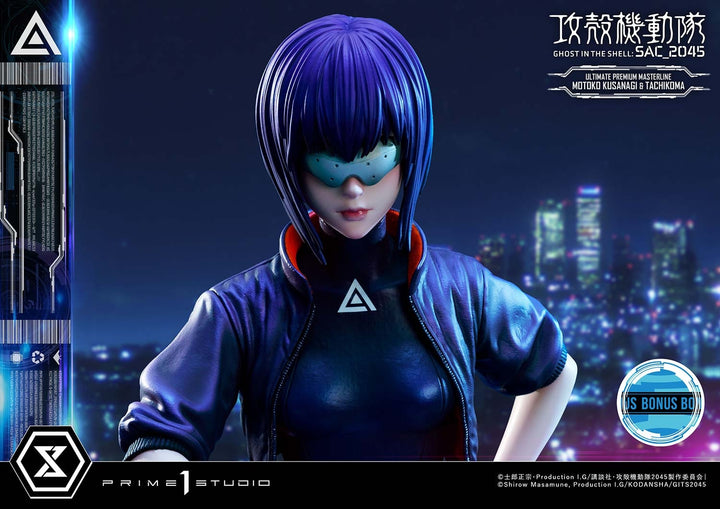 [Pre-Order] PRIME1 STUDIO - UPMGITS-01S: MOTOKO KUSANAGI AND TACHIKOMA BONUS VERSION (GHOST IN THE SHELL: SAC_2045)