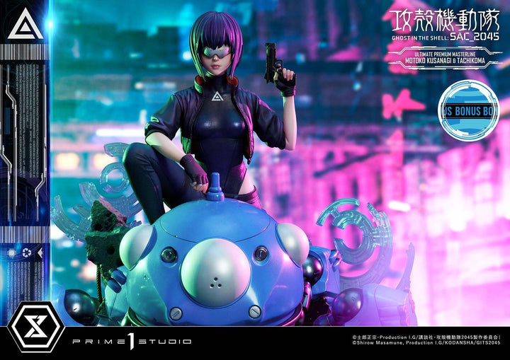 [Pre-Order] PRIME1 STUDIO - UPMGITS-01S: MOTOKO KUSANAGI AND TACHIKOMA BONUS VERSION (GHOST IN THE SHELL: SAC_2045)