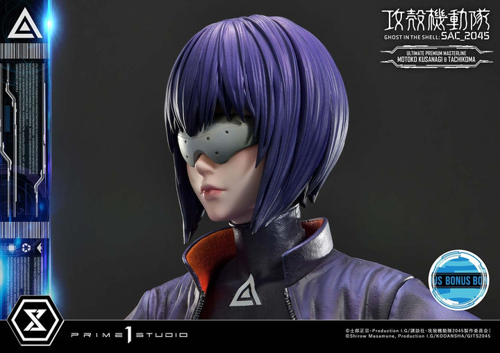 [Pre-Order] PRIME1 STUDIO - UPMGITS-01S: MOTOKO KUSANAGI AND TACHIKOMA BONUS VERSION (GHOST IN THE SHELL: SAC_2045)