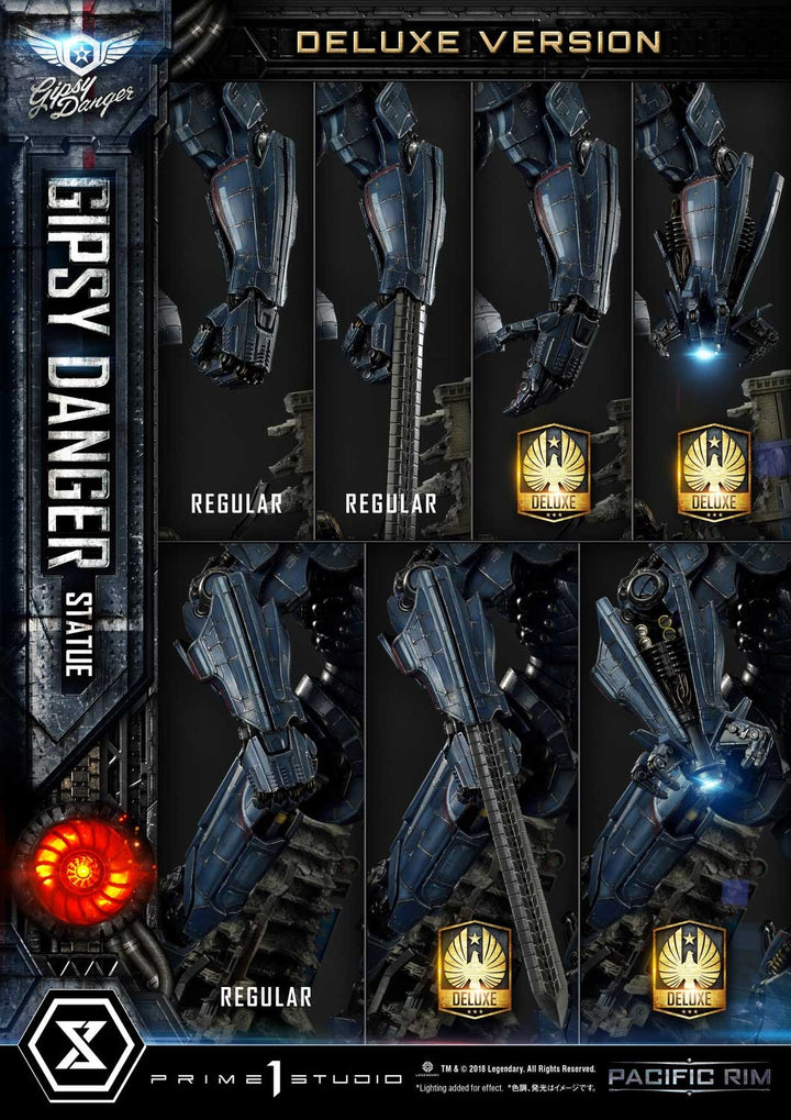 [Pre-Order] PRIME1 STUDIO - UDMPACRIM-01DX: GIPSY DANGER DELUXE VERSION (PACIFIC RIM)