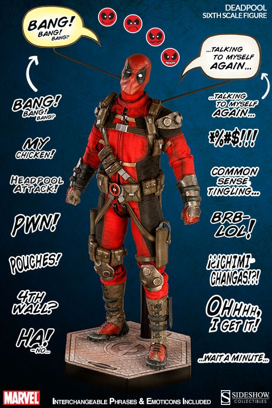 Sideshow -Sixth Scale Figure - Deadpool