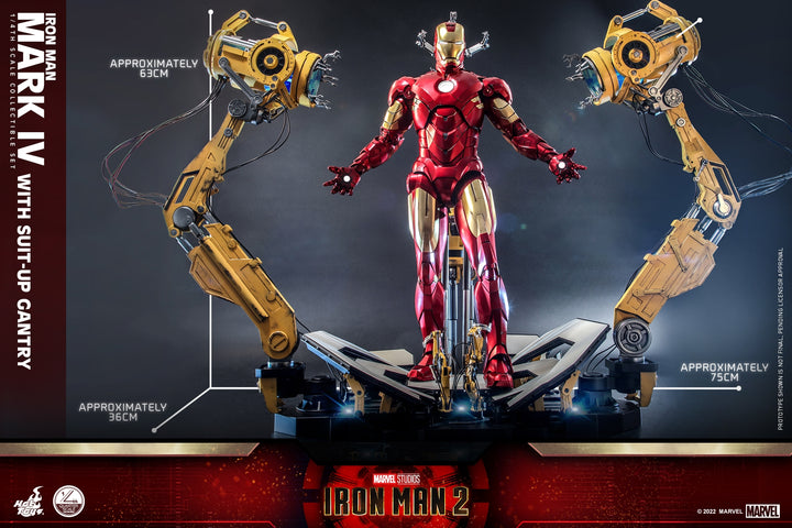 [Pre-Order] Hot Toys - ACS012 - Iron Man 2 - 1/4th scale Suit-Up Gantry Collectible