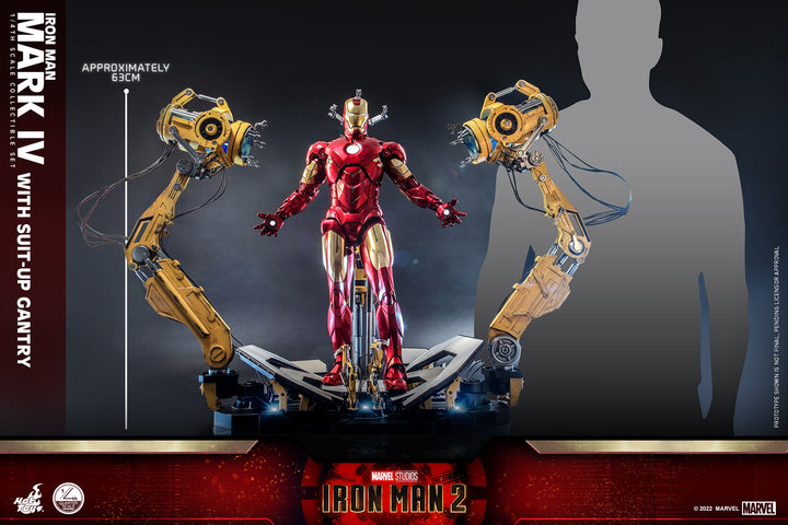 [Pre-Order] Hot Toys - ACS012 - Iron Man 2 - 1/4th scale Suit-Up Gantry Collectible